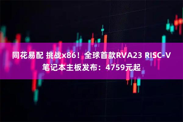 同花易配 挑战x86！全球首款RVA23 RISC-V笔记本主板发布：4759元起